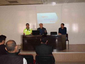 Okul Servis Sürücülerine Eğitim Semineri