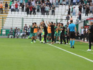 Spor Toto Süper Lig: Konyaspor: 1 - Ümraniyespor: 0 (İ̇lk Yarı)
