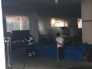 Köylü Pazarında Yangın