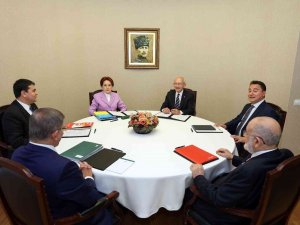 Altılı Masa’nın İkinci Tur Toplantısının İlki Sona Erdi