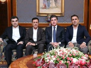 Hakkari Heyeti Sınır Kapısı İçin Neçirvan Barzani İle Görüştü