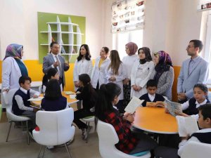 Dede Korkut’un Adı Maden İ̇lkokulu Ve Ortaokulu Kütüphanesinde Yaşatılacak