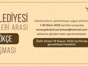 Kartal Belediyesi’nden Lise Öğrencileri Arası ’Enver Gökçe Şiir Yarışması’