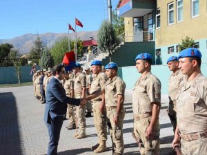 Kaymakam Başar, Jandarma İle Bir Araya Geldi