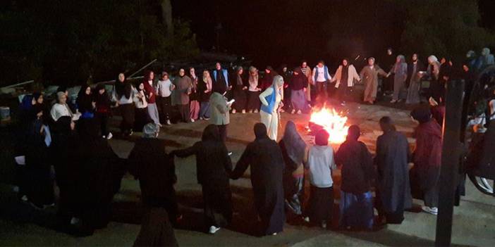 Rize’de Hafızlık Öğrencileri Fındıklı Gençlik Kampı'nda Moral Depoladı