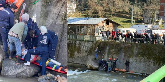 Rize’de Aracını Yıkarken Dereye Düşen Yaşlı Adam Hayatını Kaybetti