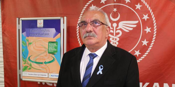 Rize'de kalp rahatsızlığı için gittiği hastanede kolon kanseri olduğunu öğrendi