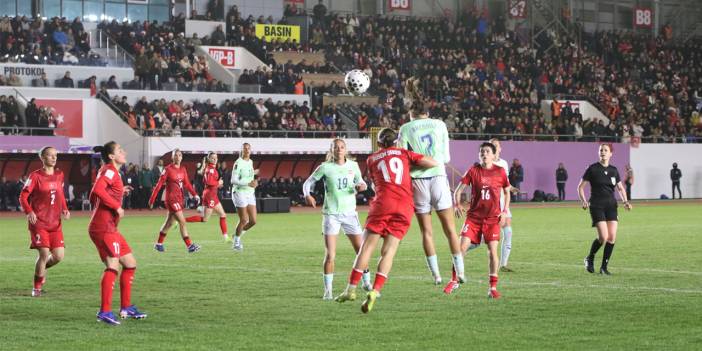 A Milli Kadın Futbol Takımı, Sinop’ta İsviçre ile berabere kald