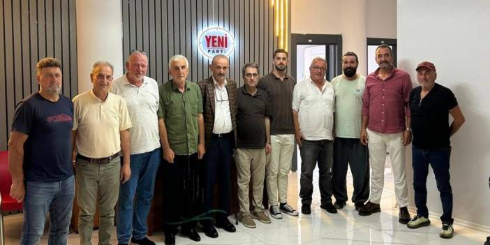 Yeni Parti Rize’de Kurucu İlçe Başkanları Belli Oldu