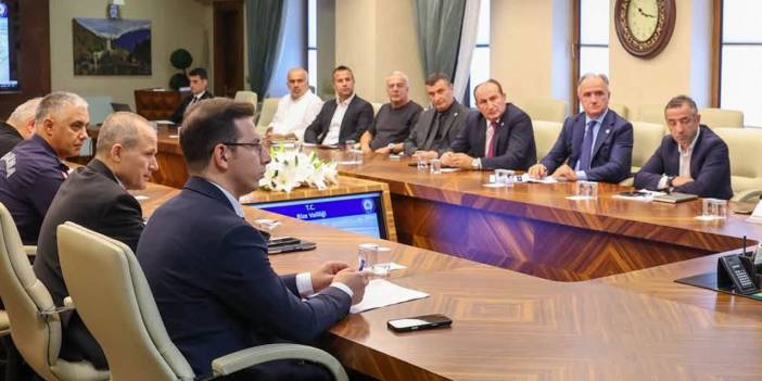 Rize'de Yeni Sezon Öncesi Spor Güvenliği Masaya Yatırıldı