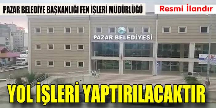 Yol ve Tretuvar Kaplaması Yenileme Yapım İşi
