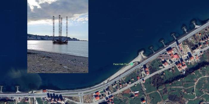 Pazar Hamidiye Sahilindeki Sondaj Platformunun Sırrı Çözüldü