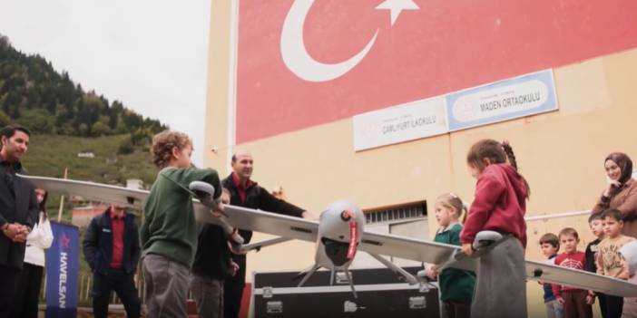 İnsansız Hava Aracı BAHA Rize'de çocuklarla buluşuyor