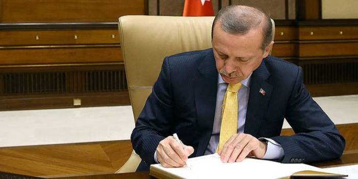 Cumhurbaşkanlığı tarafından yapılan atamalar Resmi Gazete'de