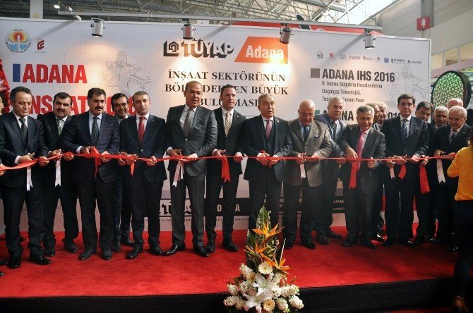 10. Adana İnşaat Fuarı Kapılarını Açtı