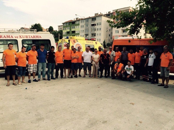 Düzce İtfaiyesi 17 Ağustos Anma Töreninde