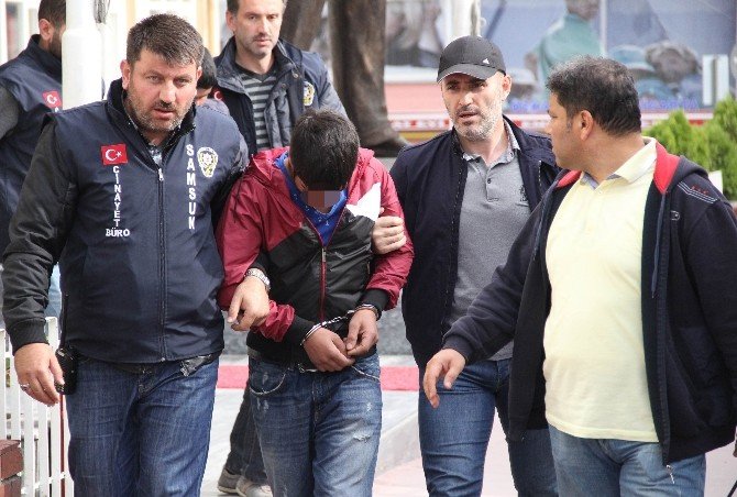 Samsun’da Akaryakıt İstasyonundan 21 Bin Lira Gasp Edildi