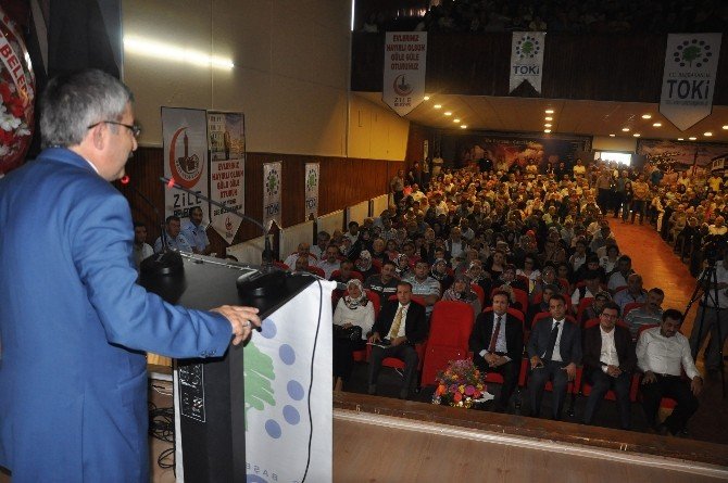 Zile’de 2.etap Toki Kura Çekimi Yapıldı