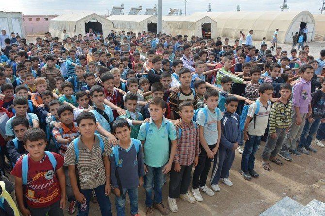Viranşehir’deki Çadırkentte 5 Bin Suriyeli Çocuk Eğitim Görüyor