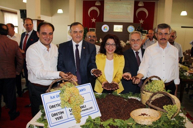 Yılın İlk Kuru Üzümü Borsada