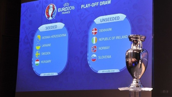 Euro 2016 Play-off Turu Eşleşmeleri Belli Oldu