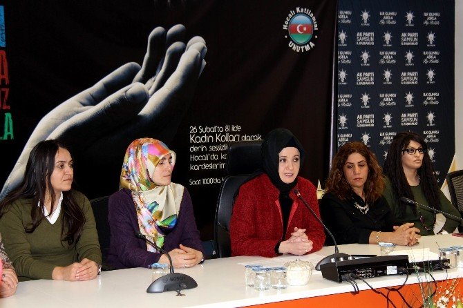Ak Parti’li Kadınlar Hocalı Katliamını Andı