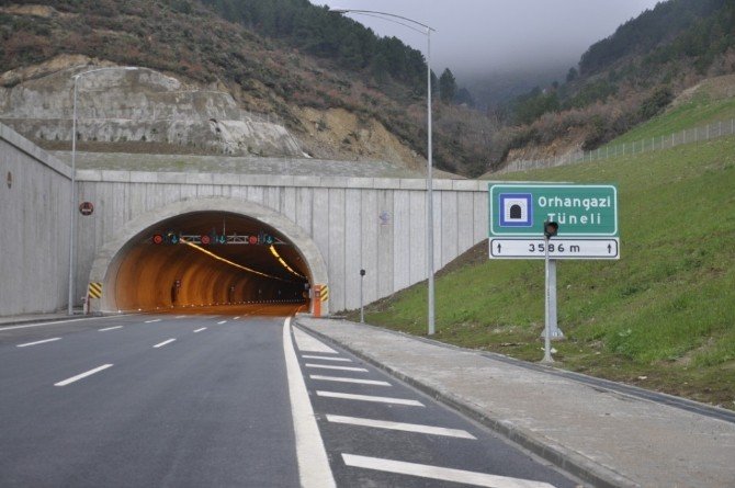 Samanlı Tüneli’ne ‘Orhangazi’ Adı Verildi