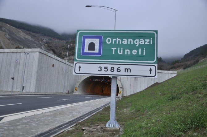 Samanlı Tüneli’ne ‘Orhangazi’ Adı Verildi