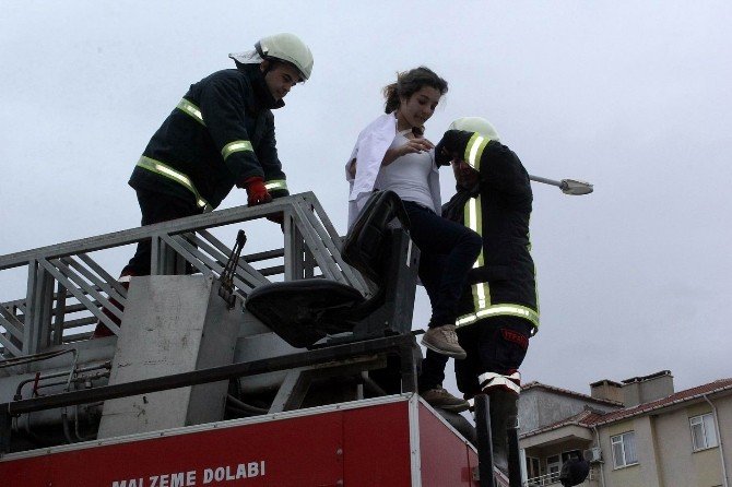 İkaz Alarm Ve Personel Tahliye Tatbikatı Gerçekleşti