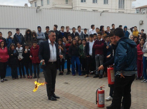 İkaz Alarm Ve Personel Tahliye Tatbikatı Gerçekleşti