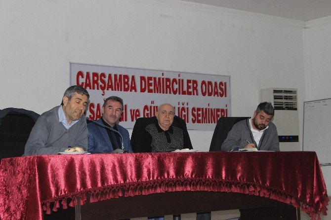 Oda Üyelerine İş Sağlığı Ve Güvenliği Anlatıldı