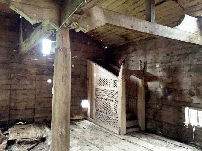 650 Yıldır Gizlenen Çivisiz Ahşap Cami, Gün Işığına Çıkıyor