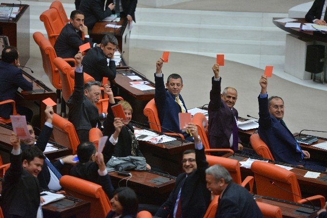 Chp’den Kırmızı Kartlı Tepki