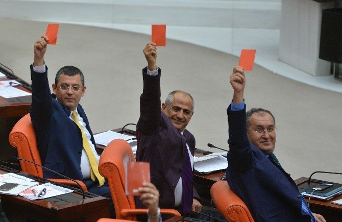 Chp’den Kırmızı Kartlı Tepki