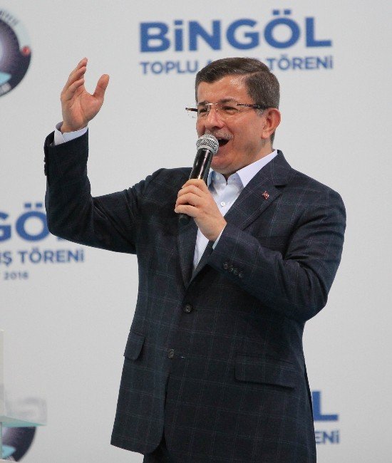 Başbakan Davutoğlu Bingöl’de