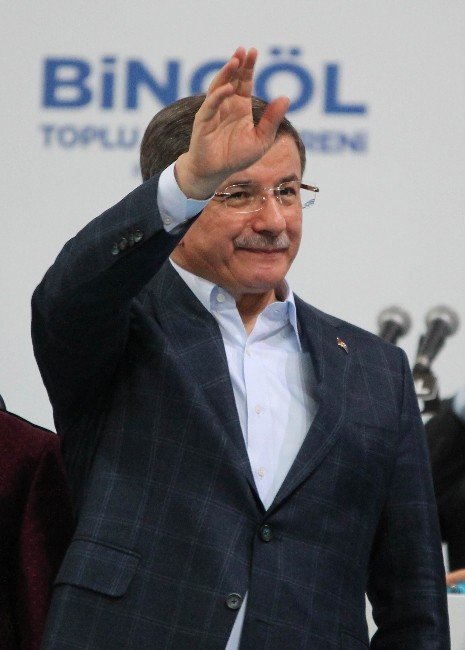 Başbakan Davutoğlu Bingöl’de