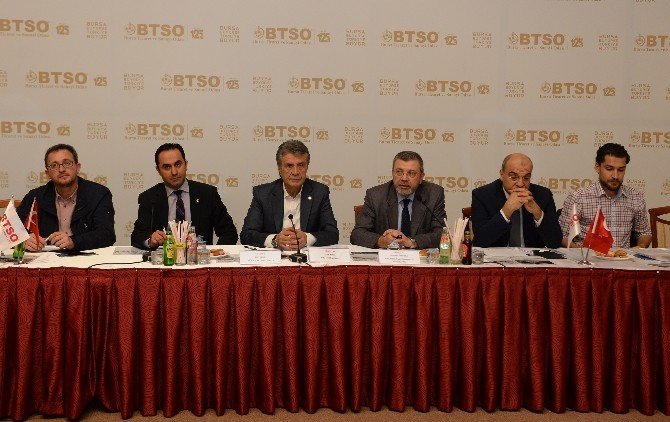 Makine Ve Otomotiv Sektörleri Btso’da Ele Alındı