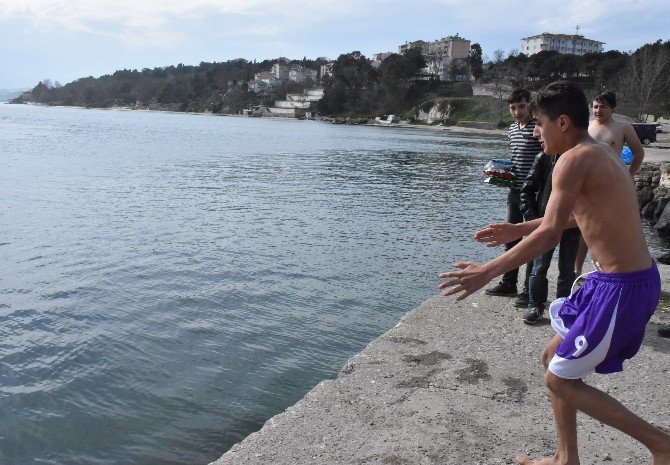 Sinop’ta Şubat Ayında Deniz Keyfi