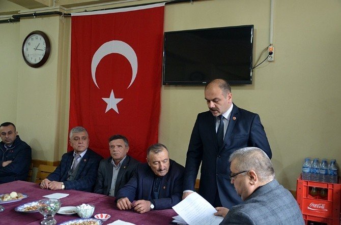 Tosya Mahalle Muhtarları Dernek Başkanlığına Halim Koçak Seçildi