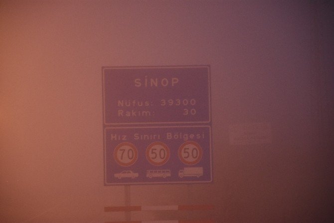 Sinop’ta Yoğun Sis