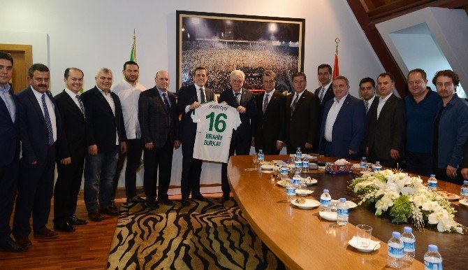 Btso Bursaspor’un Her Zaman Yanında