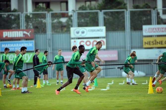Bursaspor’da Neşeli Antrenman