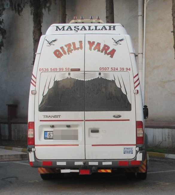 "Maşallah" Yazılı Minibüste 93 Kilo Esrar Ele Geçirildi