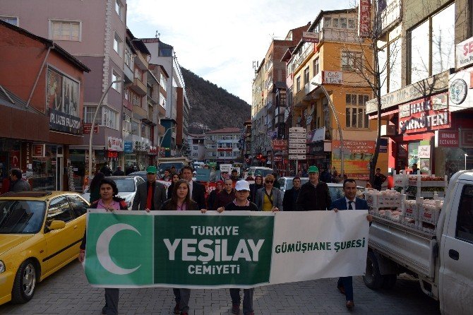 Gümüşhane’de Sağlıklı Yürüyüş Etkinliği Düzenlendi
