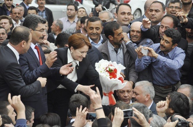 Meral Akşener Aksaray’da