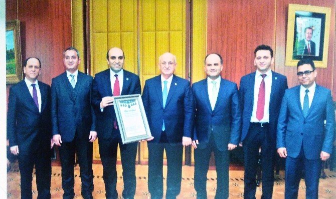 Gimder’den, Tbmm Başkanı Kahraman’a Ziyaret