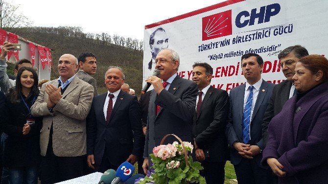 Kılıçdaroğlu, Fındık Üreticileriyle Buluştu