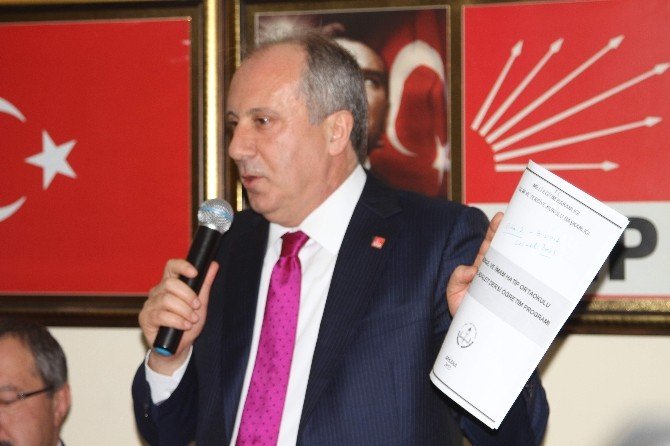 Muharrem İnce Eskişehir’de