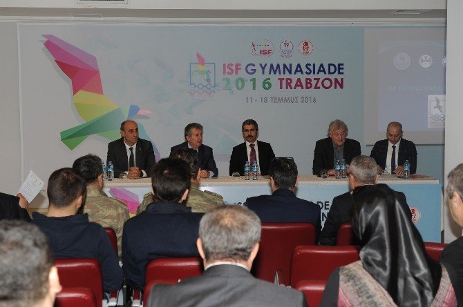 Gymnasiade (Okul Sporları Olimpiyatları) 2016 3. Koordinasyon Toplantısı Trabzon’da Yapıldı