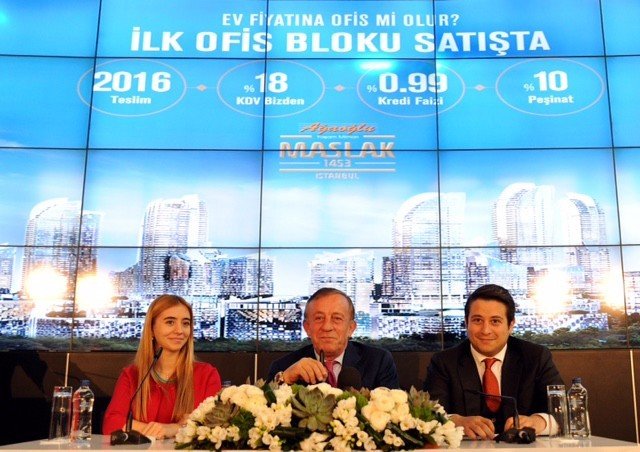 Maslak 1453 Projesi’nin İlk Ofis Bloğu Ev Fiyatına Satışta